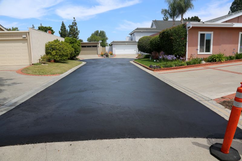Concrete Driveway with Sealing